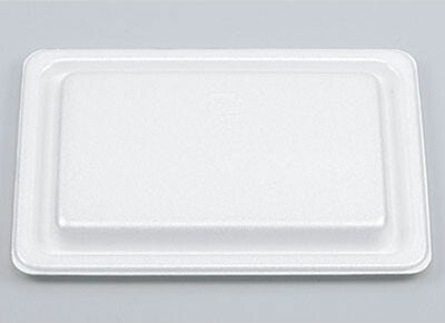 ライス折 共蓋付き(100枚入)発泡スチロール容器 テイクアウト用 お持ち帰り用 業務用 イベント用 弁当容器 使い捨て