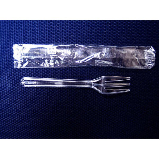 PCクリアフォーク中 単袋入 【100mm】(100本入)