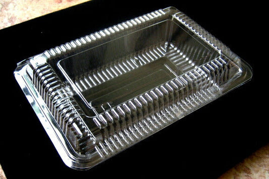 フードパック中平 (100枚入)◆イベント・お祭り・学祭模擬店・テイクアウト等に便利な蓋付き使い捨て惣菜容器◆ 業務用 お持ち帰り用