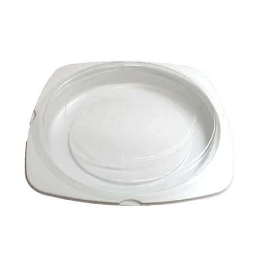 お好み焼き・パスタ容器 KK1 蓋付セット (100枚入)使い捨て 電子レンジ対応