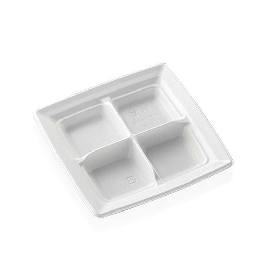 CT沙楽KS18-18-A 白 蓋付800枚セット レンジ対応(800枚入) テイクアウト用弁当容器 お持ち帰り用 業務用 イベント用 使い捨て