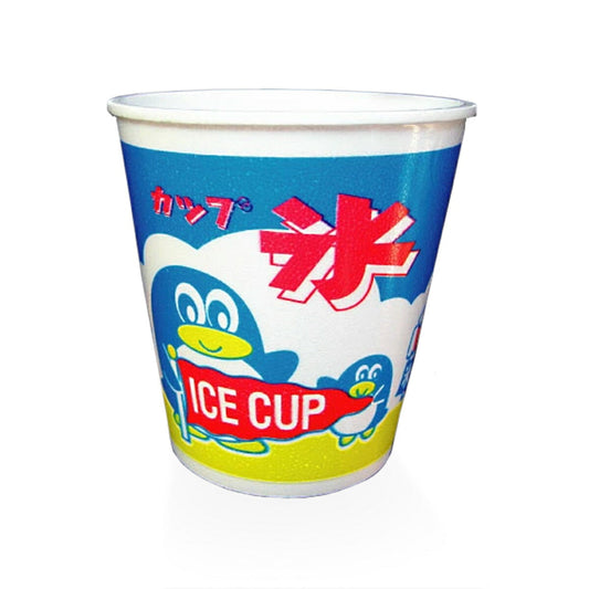 【送料無料】かき氷カップ 発泡スチロール製 ペンギン柄 Ａ-350 [約400ml] （1000枚入） かき氷カップ 容器 模擬店 氷コップ 氷カップ