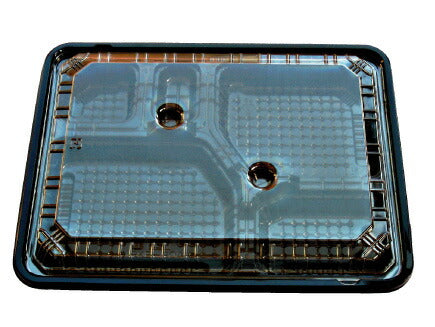 【送料無料 法人・店舗宛のみ】RKB-30A ハイブリッドブラック 蓋付セット (800枚入)弁当容器 使い捨て テイクアウト用 お持ち帰り用 業務用 イベント用