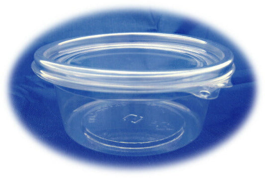 丸カップ タイトカップ (DT86-120 TC) 【約120cc】 蓋付セット(100枚入) 透明マルカップ 惣菜カップ 防汁カップ フタツキ 持ち帰りカップ テイクアウト