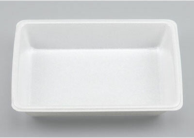 ライス折 共蓋付き(100枚入)発泡スチロール容器 テイクアウト用 お持ち帰り用 業務用 イベント用 弁当容器 使い捨て